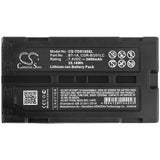 Battery For TOPCON GP-SX1, SX-1, (3400mAh) - vintrons.com