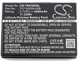 TRIMBLE 85713-00 Battery Replacement For TRIMBLE Juno 3, Juno 3A, Juno 3B, Juno 3C, Juno 3D, Juno 3E, TNJ31, - vintrons.com