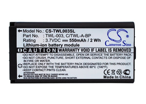 NINTENDO C/TWL-A-BP, TWL-003 Replacement Battery For NINTENDO DSi, NDSi, NDSiL, - vintrons.com