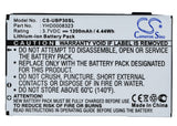 I-MATE YHD0008323, / SIMVALLEY YHD0008323 Replacement Battery For I-MATE JAMA, JAMA 101, P30, / SIMVALLEY XP25, XP-25, - vintrons.com