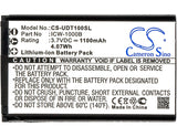UNIDATA ICW-1000B, KAL523450AR Replacement Battery For INCOM ICW-1000B, / UNIDATA ICW-1000G, WPU-7700, WPU-7800, WPU-7800B, WPU-7800B-US, - vintrons.com