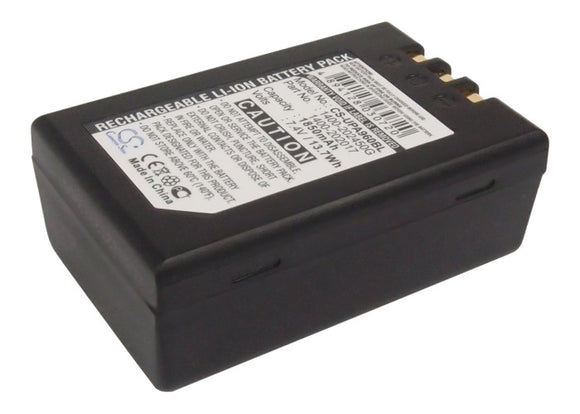 UNITECH 1400-202017, 1400-202450G Replacement Battery For UNITECH PA960, PA962, PA963, RH767, RH767C, - vintrons.com