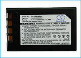 UNITECH 1400-900006G Replacement Battery For UNITECH PA968II, - vintrons.com