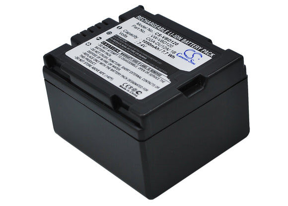 Battery For PANASONIC DZ-GX20, DZ-GX20A, DZ-GX20E, DZ-GX25, DZ-GX25M, - vintrons.com