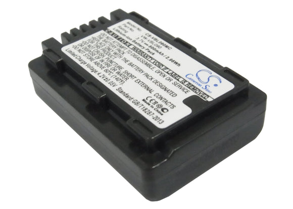 Battery For PANASONIC HDC-HS60K, HDC-SD40, HDC-SD60, HDC-SD60K, - vintrons.com