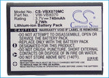 Battery For PANASONIC HM-TA2, HX-DC1, HX-DC10, HX-DC10EB-K, - vintrons.com