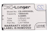 VIEWSONIC Li47180bk Replacement Battery For VIEWSONIC Q1, Q3, Q3+, Q5, Q5+, - vintrons.com