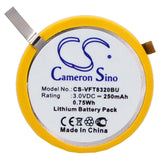 CMOS Replacement Battery For VERIFONE NURIT 8320, - vintrons.com