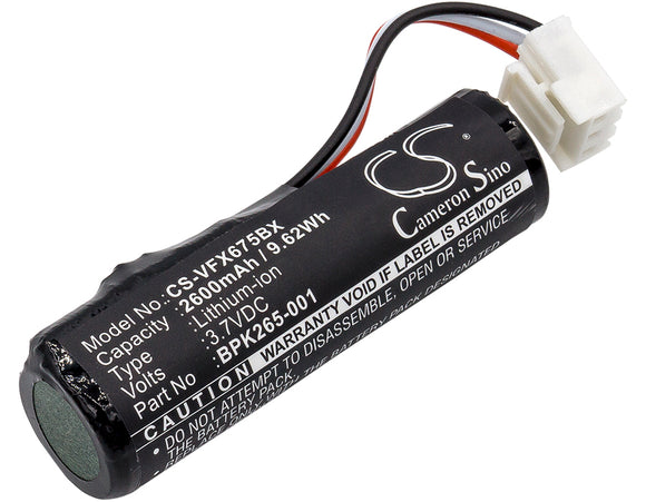 Battery For VERIFONE VX675, VX690, (2600mAh) - vintrons.com