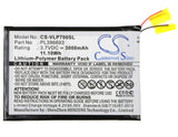 VISUAL LAND PL396693 Replacement Battery For VISUAL LAND ME-7G-8GB, Prestige 7G 7", - vintrons.com