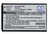VODAFONE HBU83S Replacement Battery For VODAFONE 715, 716, - vintrons.com
