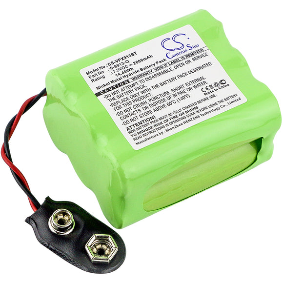 VISONIC 0-9913-Q Replacement Battery For VISONIC Powermax, - vintrons.com