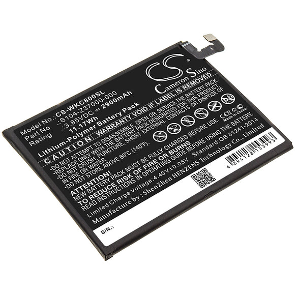 Battery Replacement For WIKO View 2, W-C800, W-C860, - vintrons.com