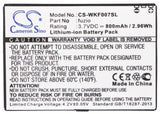 WIKO fuzio Replacement Battery For WIKO FUZIO, - vintrons.com