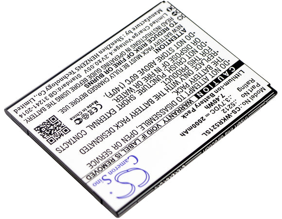 WIKO 5212 Replacement Battery For WIKO Robby, - vintrons.com