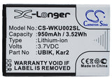 WIKO DOLFY, Kar2, UBIK, Venia Replacement Battery For WIKO DOLFY, Kar 2, Kar2, N320, UBIK, Venia, - vintrons.com