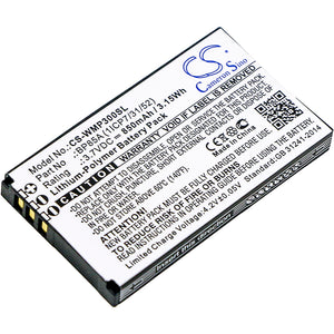 WM SYSTEMS BP85A (1ICP7/31/52) Replacement Battery For WM SYSTEMS WMP 300, WMP-300, - vintrons.com