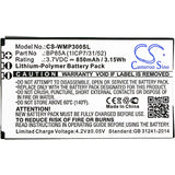 WM SYSTEMS BP85A (1ICP7/31/52) Replacement Battery For WM SYSTEMS WMP 300, WMP-300, - vintrons.com