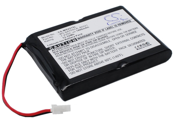 WILLIAM B0221, WS-BATPACK Replacement Battery For WILLIAM Sound Sorin, - vintrons.com