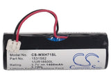 WELLA 1/UR18500L, 1531582 Replacement Battery For WELLA Xpert HS71, Xpert HS71 Profi, Xpert HS75, - vintrons.com