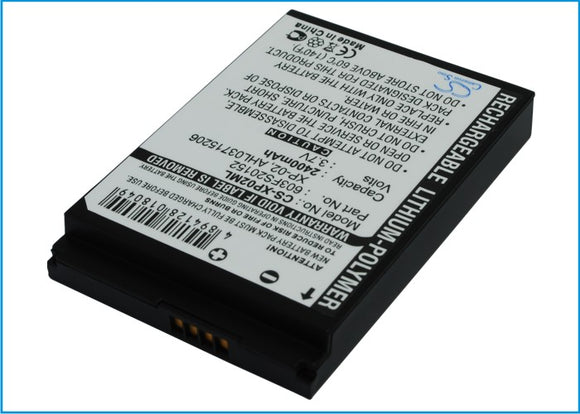 O2 XP-02 Replacement Battery For O2 XDA Apollo, XDA Atom Life, - vintrons.com