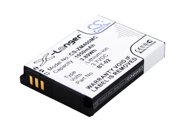 ZOOM BT-02 Replacement Battery For ZOOM 247-9036, Q4 Handy Video Recorder, - vintrons.com