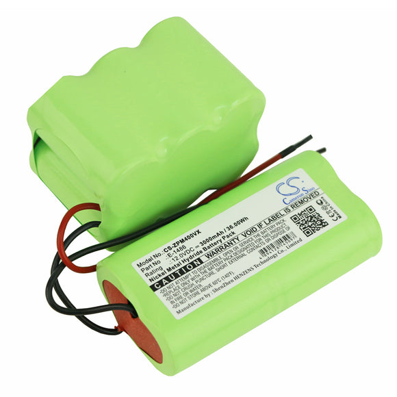 ZEPTER E-1486 Replacement Battery For ZEPTER PWC-400, Turbohandy 2 in 1, - vintrons.com