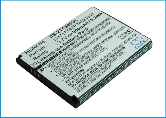 ZTE Li3717T42P3h523947 Replacement Battery For TELSTRA C90, / ZTE C90, - vintrons.com