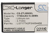 Li3717T42P3h654458 Battery For ZTE Authentic, EUFI890, MF63, U790, - vintrons.com