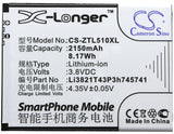 ZTE Li3821T43P3h745741 Replacement Battery For ZTE Blade L5, Blade L5 Plus, Blade L5 Plus Dual SIM, C370, - vintrons.com
