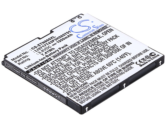 Battery For BOOSTMOBILE 4G 5.0MP, N860, Warp, Warp Sequent, (1950mAh) - vintrons.com