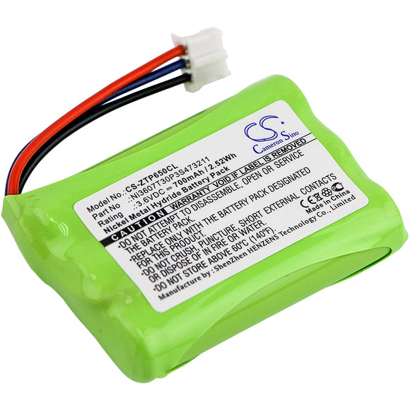 ZTE Ni3607T30P3S473211 Replacement Battery For ZTE WP650, WP850, - vintrons.com