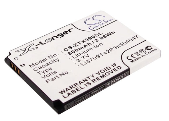 Battery For AT&T GX930, GX991, UX990, X930, Z331, / ORANGE CG990, - vintrons.com